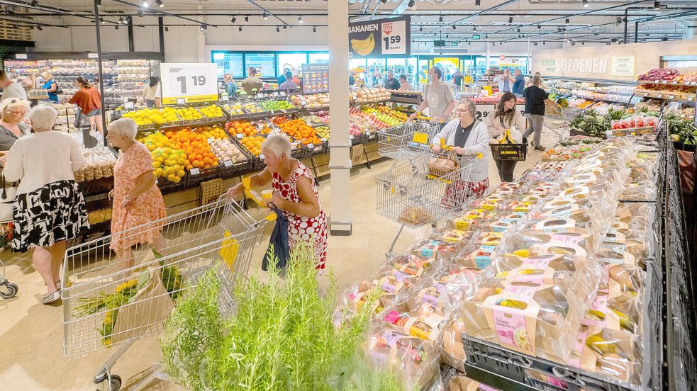 Was haben Supermärkte wie Jumbo zu bieten, was es diesseits der Grenze nicht gibt? Foto: Jumbo