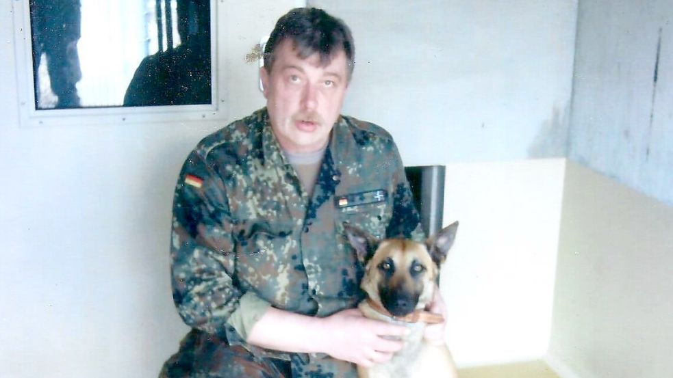Bei der Bundeswehr war Jens Borucki als Diensthundeführer tätig Foto: Jens Borucki